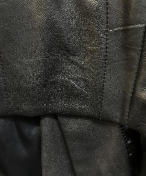 EKAM（エカム）EKAM (エカム) 変形ライダースジャケット ブラック サイズ:SIZE Ｓの古着・服飾アイテム