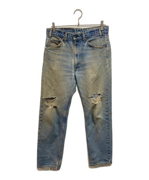 LEVI'S（リーバイス）LEVI'S (リーバイス) 505ダメージ加工デニムパンツ インディゴ サイズ:W33の古着・服飾アイテム