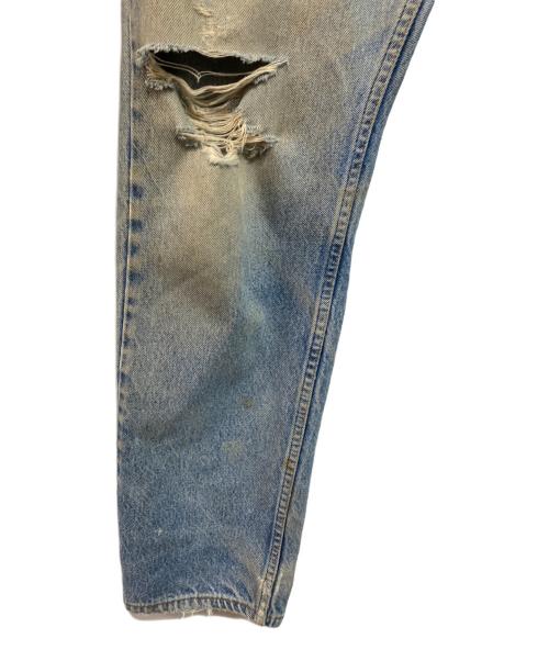 LEVI'S（リーバイス）LEVI'S (リーバイス) 505ダメージ加工デニムパンツ インディゴ サイズ:W33の古着・服飾アイテム