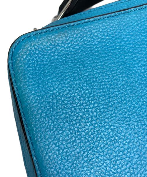 MARC JACOBS（マークジェイコブズ）MARC JACOBS (マーク ジェイコブス) THE TEXTURED BOX 23 ブルーの古着・服飾アイテム