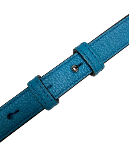 MARC JACOBS（マークジェイコブズ）MARC JACOBS (マーク ジェイコブス) THE TEXTURED BOX 23 ブルーの古着・服飾アイテム