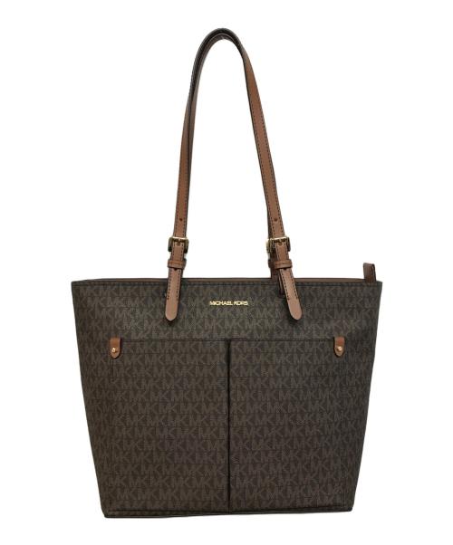 MICHAEL KORS（マイケル・コース）MICHAEL KORS (マイケルコース) ジェット セット トート ブラウンの古着・服飾アイテム