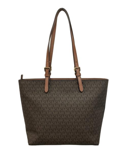 MICHAEL KORS（マイケル・コース）MICHAEL KORS (マイケルコース) ジェット セット トート ブラウンの古着・服飾アイテム