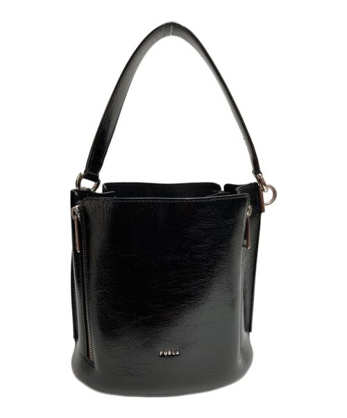 FURLA（フルラ）FURLA (フルラ) ミニバケットバッグ ブラックの古着・服飾アイテム