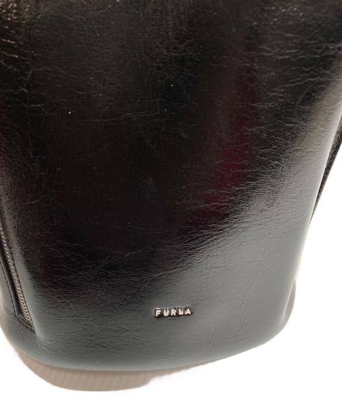 FURLA（フルラ）FURLA (フルラ) ミニバケットバッグ ブラックの古着・服飾アイテム