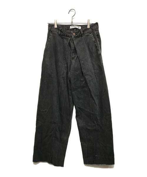 AALTO（アールト）AALTO (アールト) JEANS WITH PLEATS インディゴ サイズ:34の古着・服飾アイテム