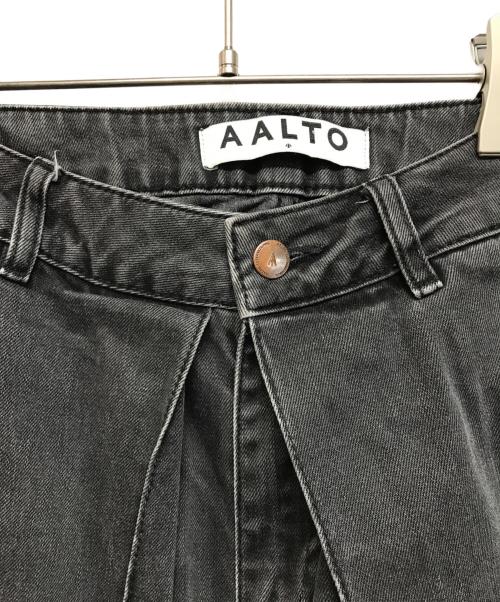 AALTO（アールト）AALTO (アールト) JEANS WITH PLEATS インディゴ サイズ:34の古着・服飾アイテム