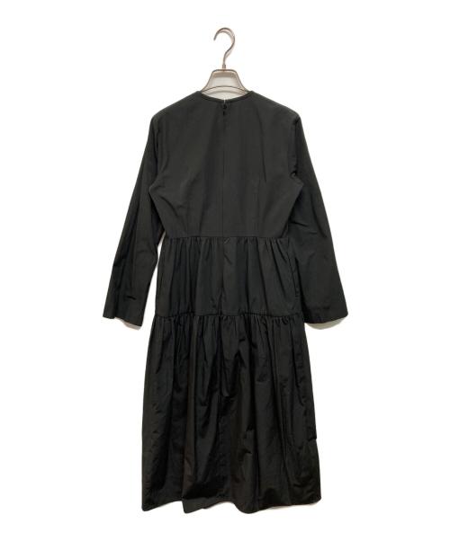 CLANE（クラネ）CLANE (クラネ) TIERED ONE PIECE ブラック サイズ:1の古着・服飾アイテム