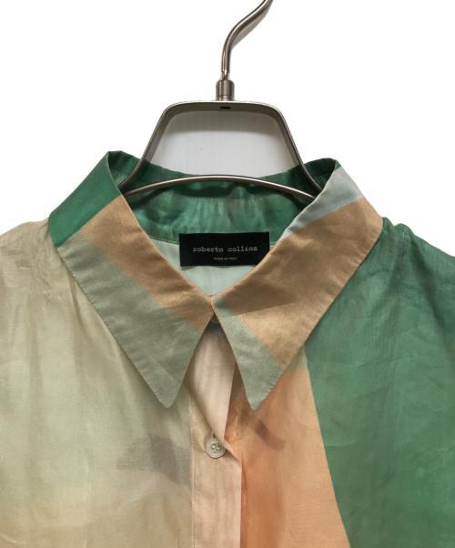 ROBERTO COLLINA（ロベルトコリーナ）ROBERTO COLLINA (ロベルトコリーナ) シアーシャツ マルチカラー サイズ:SIZE Sの古着・服飾アイテム