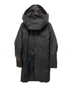 中古・古着通販】JULIUS (ユリウス) ジップデザインコート ブラック