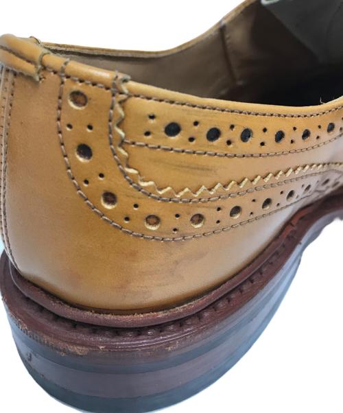 Tricker's（トリッカーズ）Tricker's (トリッカーズ) BOURTONウィングチップシューズ ブラウン サイズ:UK5.5の古着・服飾アイテム