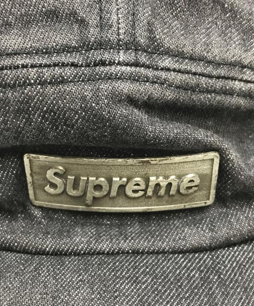SUPREME（シュプリーム）Supreme (シュプリーム) 18SS Metal Plate Camp Cap ブラックの古着・服飾アイテム