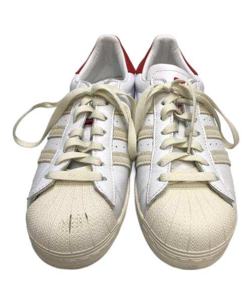 adidas（アディダス）adidas (アディダス) KITH (キス) SUPER STAR KITH ホワイト サイズ:25cmの古着・服飾アイテム