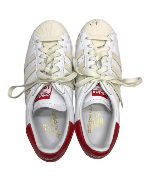 adidas（アディダス）adidas (アディダス) KITH (キス) SUPER STAR KITH ホワイト サイズ:25cmの古着・服飾アイテム