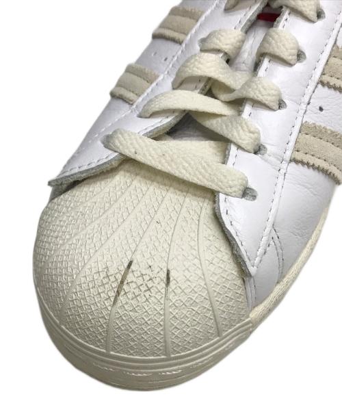 adidas（アディダス）adidas (アディダス) KITH (キス) SUPER STAR KITH ホワイト サイズ:25cmの古着・服飾アイテム