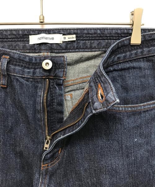 nonnative（ノンネイティブ）nonnative (ノンネイティブ) DWL 5P JEANS 01 COTTON 13.5oz SELVEDGE DENIM OW インディゴ サイズ:SIZE 2の古着・服飾アイテム