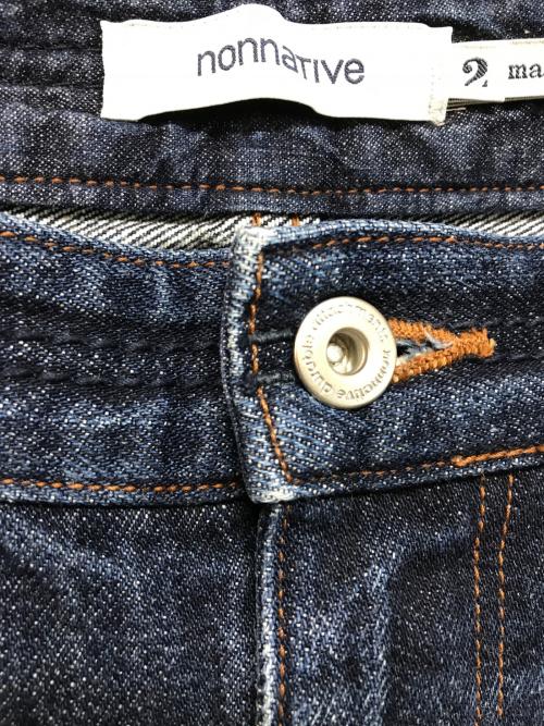 nonnative（ノンネイティブ）nonnative (ノンネイティブ) DWL 5P JEANS 01 COTTON 13.5oz SELVEDGE DENIM OW インディゴ サイズ:SIZE 2の古着・服飾アイテム