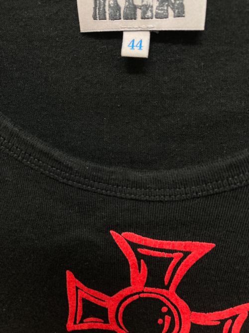 Vivienne Westwood man（ヴィヴィアン ウェストウッド マン）Vivienne Westwood man (ヴィヴィアン ウェストウッド マン) ブルドッグオーブプリントカットソー ブラック サイズ:SIZE 44の古着・服飾アイテム