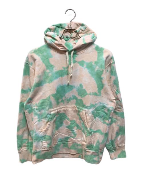 BROWN by 2-tacs（ブラウンバイツータックス）BROWN by 2-tacs (ブラウンバイツータックス) GYM hoodie (Dyeing) マルチカラー サイズ:Lの古着・服飾アイテム