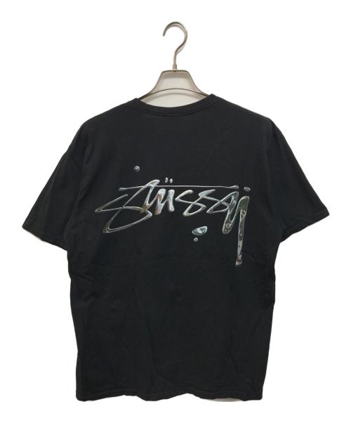 stussy（ステューシー）stussy (ステューシー) MERCURY TEE ブラック サイズ:Lの古着・服飾アイテム