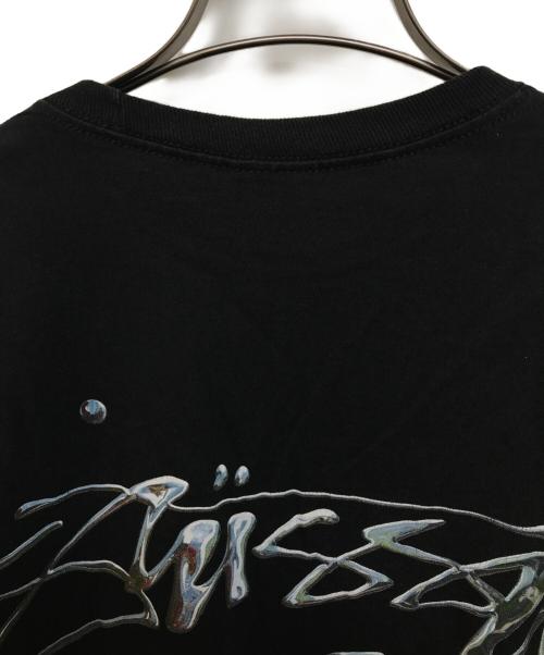 stussy（ステューシー）stussy (ステューシー) MERCURY TEE ブラック サイズ:Lの古着・服飾アイテム