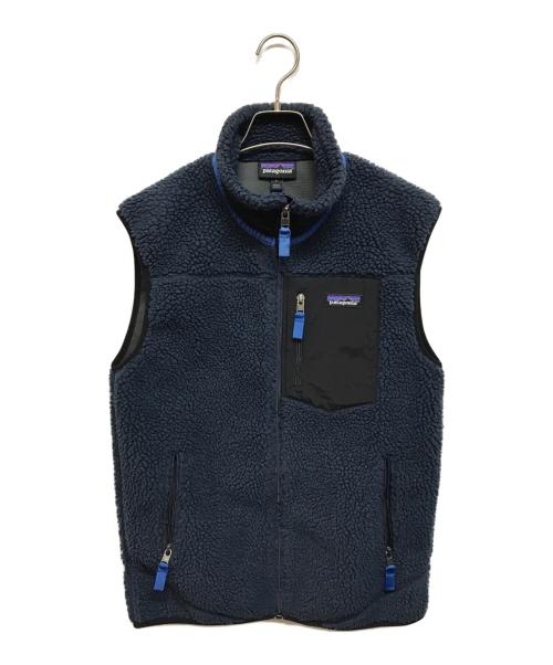 Patagonia（パタゴニア）Patagonia (パタゴニア) クラシックレトロX フリース ベスト ネイビー サイズ:Sの古着・服飾アイテム