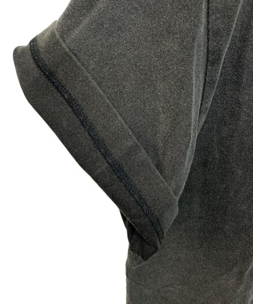 SUPPLIER（サプライヤー）SUPPLIER (サプライヤー) Vintage Wash Melt Cross Rhinestone Tee グレー サイズ:Mの古着・服飾アイテム