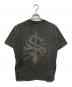 SUPPLIER (サプライヤー) Vintage Wash Melt Cross Rhinestone Tee グレー サイズ:M：4000円