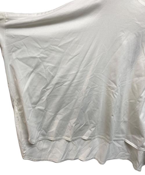 mizuiro-ind（ミズイロインド）mizuiro-ind (ミズイロインド) ワイドカットソー ホワイト サイズ:- 未使用品の古着・服飾アイテム