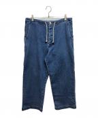 HELLY HANSENヘリーハンセン）の古着「Hデニム クラブパンツ」｜インディゴ