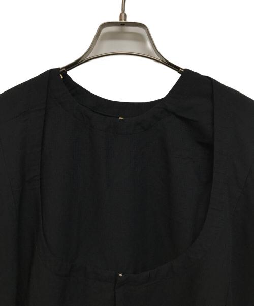 COMME des GARCONS COMME des GARCONS（コムデギャルソン コムデギャルソン）COMME des GARCONS COMME des GARCONS (コムデギャルソン コムデギャルソン) 22AW製品染めチャイナワンピース ブラック サイズ:XSの古着・服飾アイテム