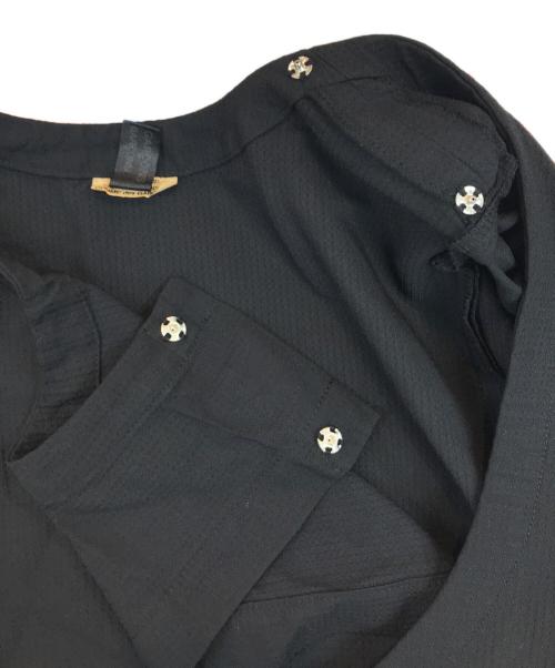 COMME des GARCONS COMME des GARCONS（コムデギャルソン コムデギャルソン）COMME des GARCONS COMME des GARCONS (コムデギャルソン コムデギャルソン) 22AW製品染めチャイナワンピース ブラック サイズ:XSの古着・服飾アイテム