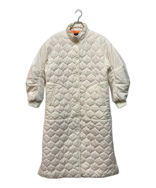 Soffitto（ソフィット）Soffitto (ソフィット) スタンドカラーキルティングコート ホワイト サイズ:不明(下記参照)の古着・服飾アイテム