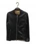 Retro Grade（レトログレード）の古着「シングルレザージャケット」｜ブラック