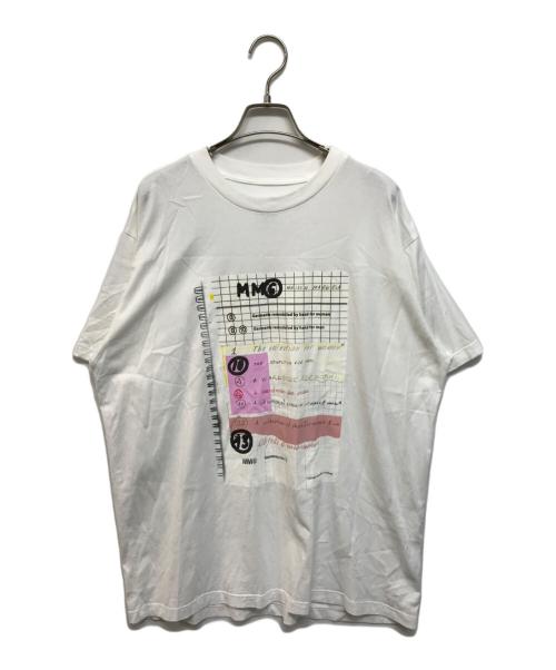 MM6 Maison Margiela（エムエムシックスメゾンマルジェラ）MM6 Maison Margiela (エムエムシックスメゾンマルジェラ) Tシャツ ホワイト サイズ:SIZE Ｓの古着・服飾アイテム