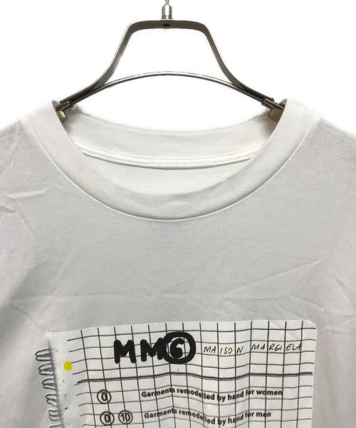 MM6 Maison Margiela（エムエムシックスメゾンマルジェラ）MM6 Maison Margiela (エムエムシックスメゾンマルジェラ) Tシャツ ホワイト サイズ:SIZE Ｓの古着・服飾アイテム