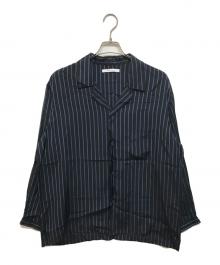 Product Twelve（プロダクトトゥエルブ）の古着「ストライプシャツ」｜ブラック