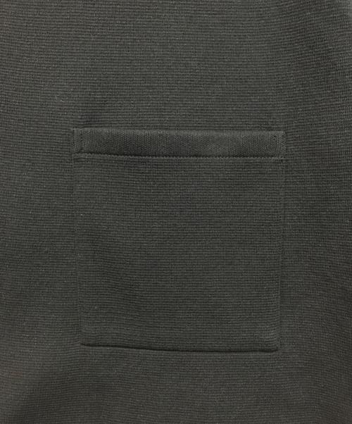 CFCL（シーエフシーエル）CFCL (シーエフシーエル) TC MILAN RIB SHORT SLEEVE SHIRT ブラック サイズ:SIZE 5の古着・服飾アイテム