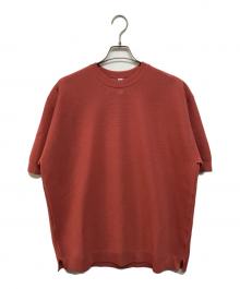 CFCL（シーエフシーエル）の古着「TC HIGH GAUGE SHORT SLEEVE TEE SHIRT」｜レッド