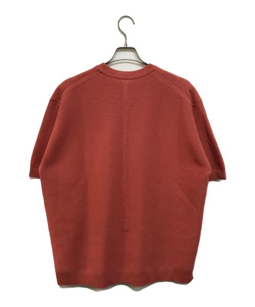 CFCL（シーエフシーエル）CFCL (シーエフシーエル) TC HIGH GAUGE SHORT SLEEVE TEE SHIRT レッド サイズ:SIZE 5の古着・服飾アイテム
