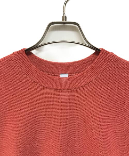 CFCL（シーエフシーエル）CFCL (シーエフシーエル) TC HIGH GAUGE SHORT SLEEVE TEE SHIRT レッド サイズ:SIZE 5の古着・服飾アイテム