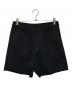 CFCL（シーエフシーエル）の古着「MILAN RIB SHORT PANTS」｜ブラック