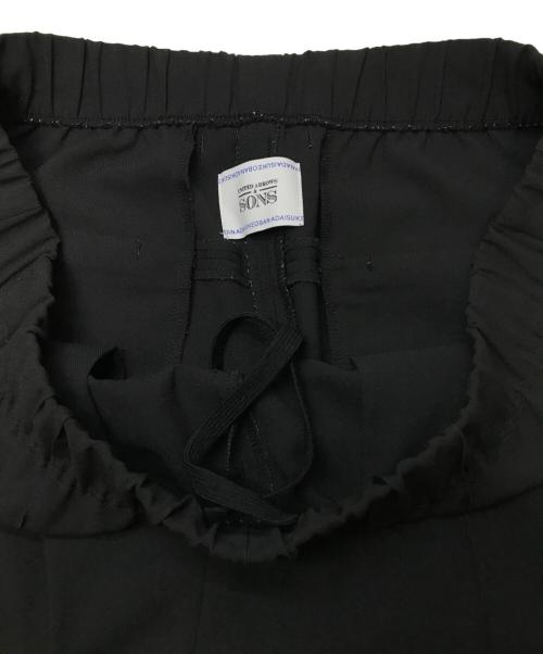 UNITED ARROWS & SONS by DAISUKE OBANA（ユナイテッドアローズ＆サンズ バイ ダイスケ オバナ）UNITED ARROWS & SONS by DAISUKE OBANA (ユナイテッドアローズ＆サンズ バイ ダイスケ オバナ) S/T CREASE PANTS ブラック サイズ:SIZE XLの古着・服飾アイテム