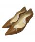 JIMMY CHOO（ジミーチュウ）の古着「ヒールパンプス」｜ブラウン