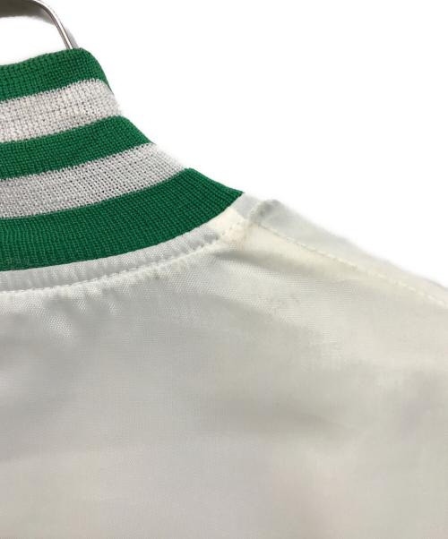 Holloway（ホロウェイ）Holloway (ホロウェイ) 90s中綿スタジャン ホワイト サイズ:XLの古着・服飾アイテム