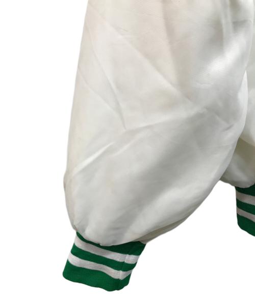 Holloway（ホロウェイ）Holloway (ホロウェイ) 90s中綿スタジャン ホワイト サイズ:XLの古着・服飾アイテム