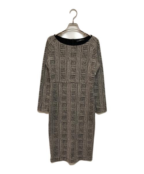 WEEKEND Max Mara（ウィークエンド マックスマーラ）Weekend Max Mara (ウィークエンド マックスマーラ) エスニック柄ワンピース ブラック サイズ:Sの古着・服飾アイテム
