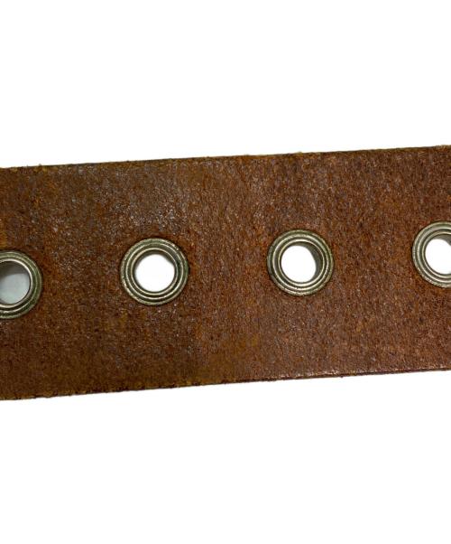 Vivienne Westwood man（ヴィヴィアン ウェストウッド マン）Vivienne Westwood man (ヴィヴィアン ウェストウッド マン) レザーベルト ブラウンの古着・服飾アイテム