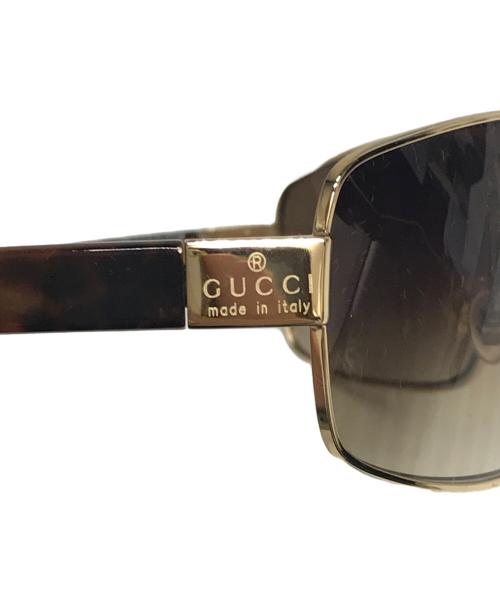 GUCCI（グッチ）GUCCI (グッチ) サングラス ブラウンの古着・服飾アイテム