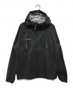 MAMMUTマムート）の古着「Masao Light HS Hooded Jacket」｜ブラック